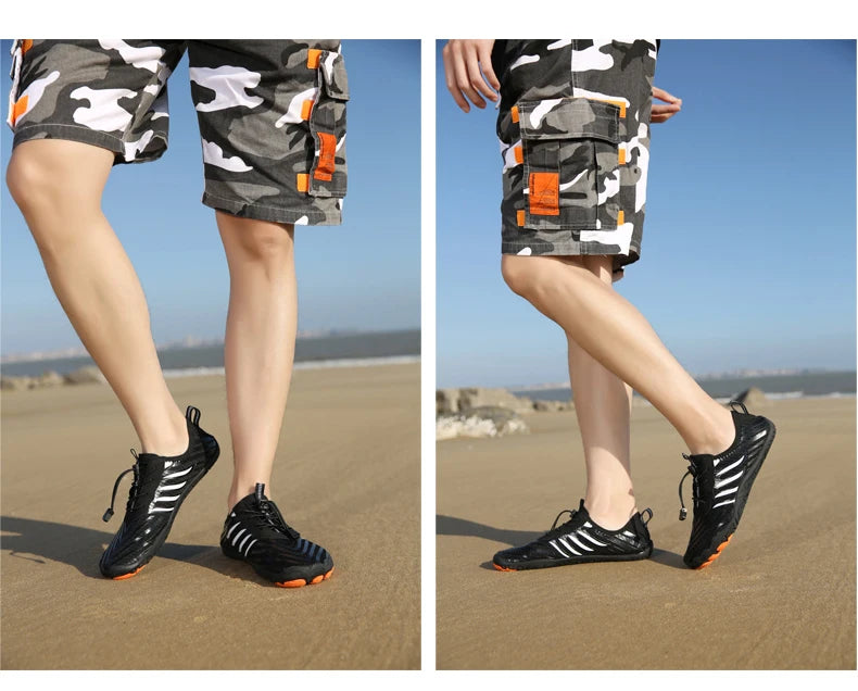 Quick-Dry Water Shoes - Barefoot Aqua Sneakers for Beach, Swimming & Water Sports