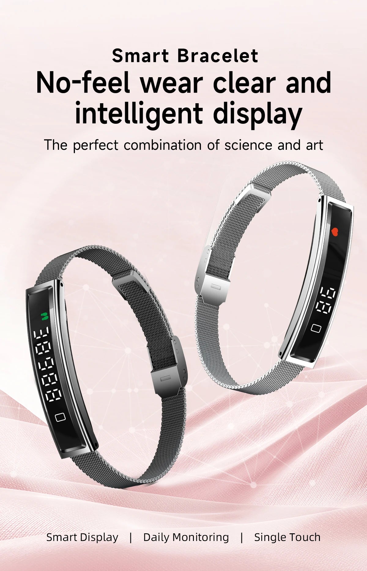 LIGE Sports Fitness Tracker Smart Bracelet Heart Rate Sleep Monitor Pedometer