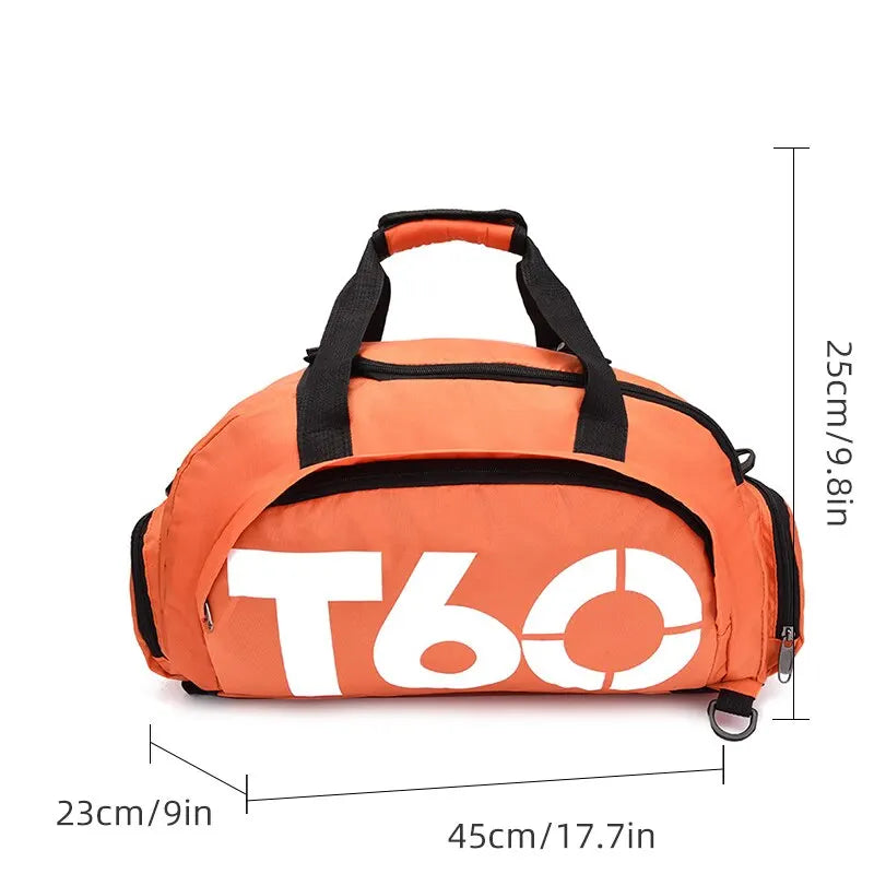 Waterproof Gym Bag - Ultralight Fitness Duffle for Men & Women with Large Capacity