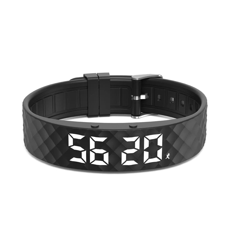Smart Multifunctional Wristband Fitness Tracking Bracelet IP65 Waterproof Sports LED