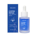 EELHOE copper peptide hair growth serum bottle with white dropper and blue box