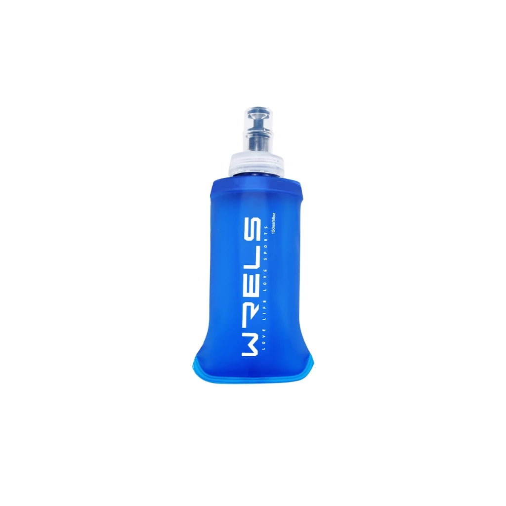 Collapsible TPU Water Bottle - BPA-Free Folding Soft Flask for Running & Hiking