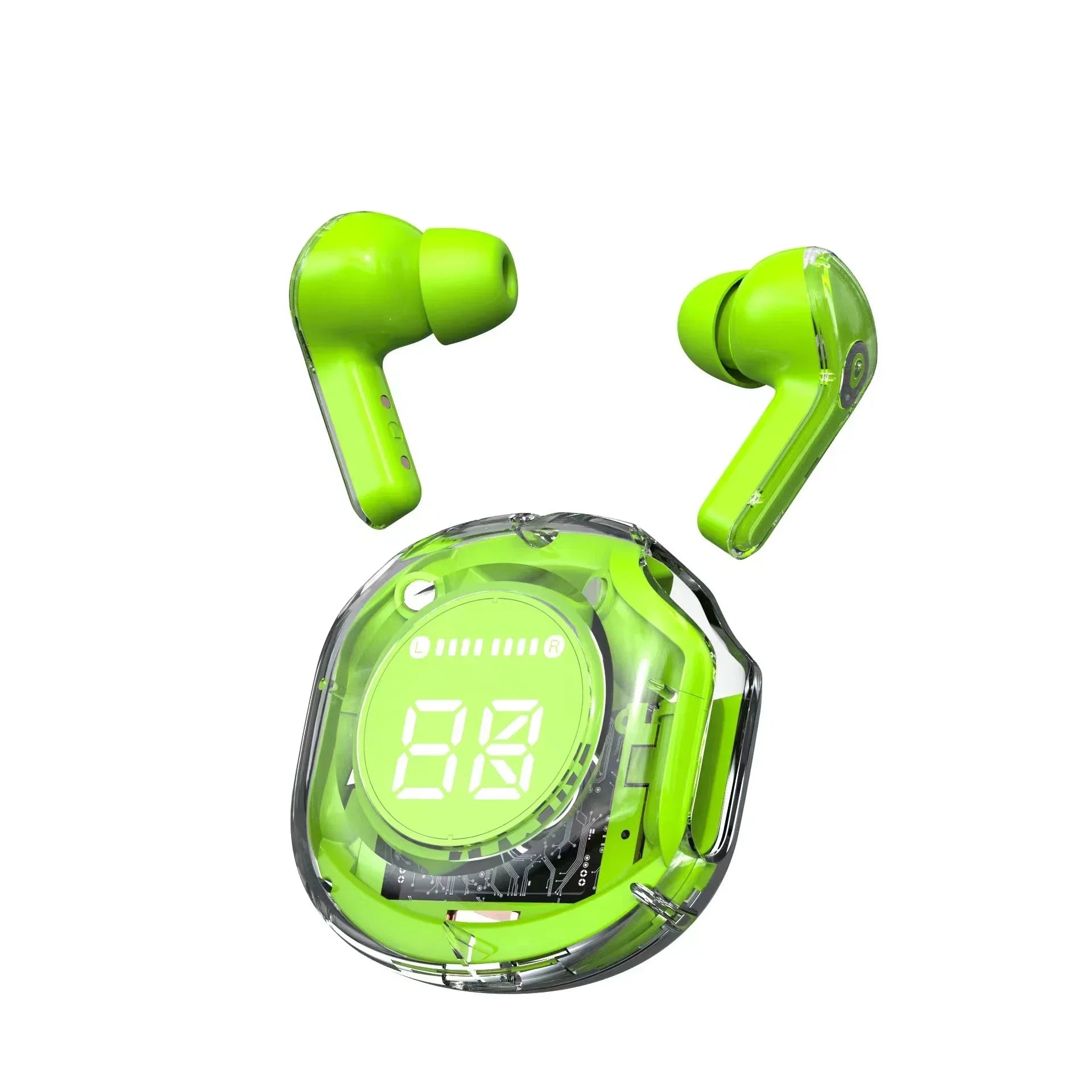 CHUBAN T8 TWS Gaming Earbuds - Bluetooth 5.3 with LED Breathing Light & 12H Battery Life