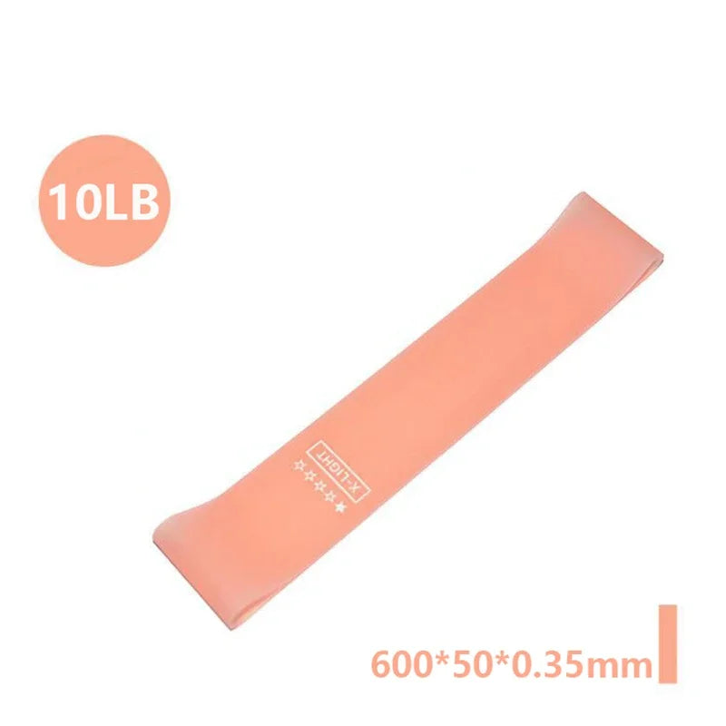 Premium Rubber Resistance Bands - Yoga & Pilates Workout Equipment