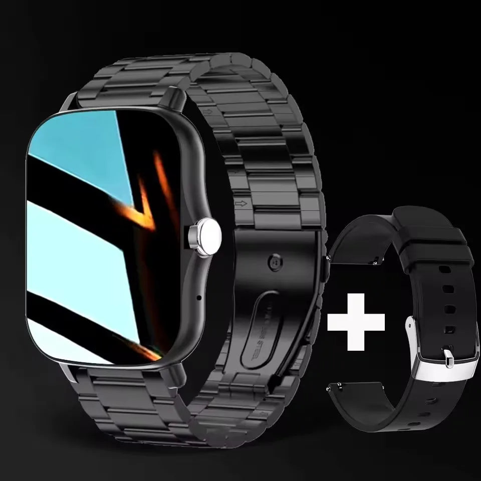 Smart Watch 2.01" HD Display with Bluetooth Calling & Custom Dials