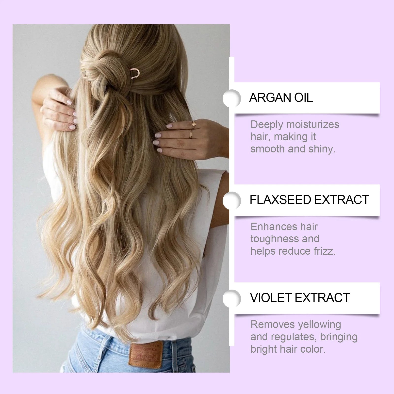 EELHOE Vitamin E Hair Care Series - Deep Nourishing Treatment for Dry Damaged Hair