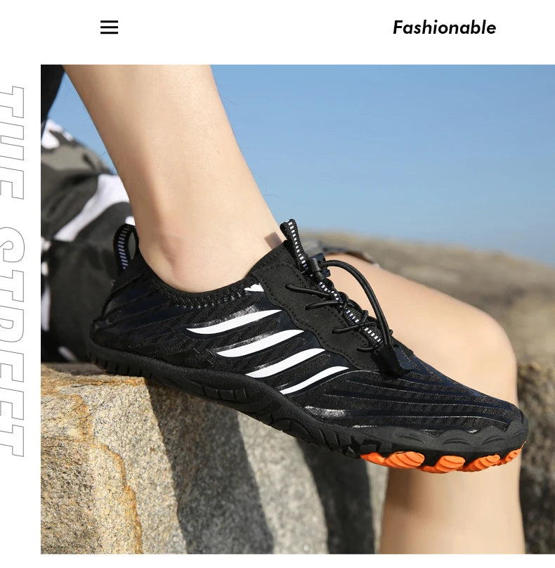 Quick-Dry Water Shoes - Barefoot Aqua Sneakers for Beach, Swimming & Water Sports