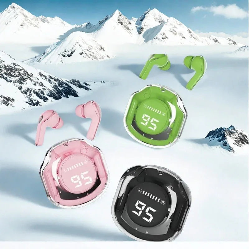 CHUBAN T8 TWS Gaming Earbuds - Bluetooth 5.3 with LED Breathing Light & 12H Battery Life