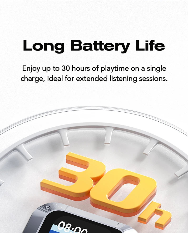 Charging case and earbuds with highlighted battery contacts