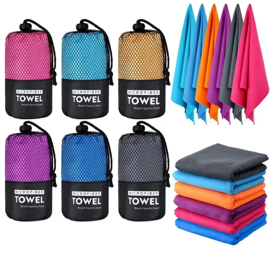 100% Microfiber Sports Towel Quick Dry