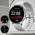 3 Cedar & Moore LAXASFIT GT2 smart watches with white bands and round HD touch screens