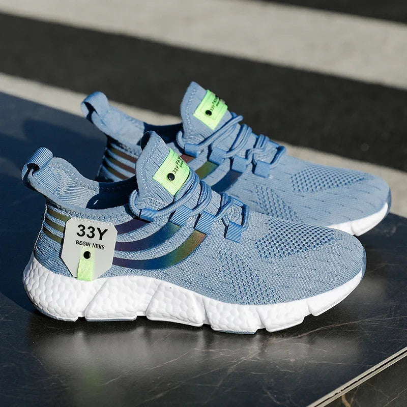 Women's Lightweight Breathable Athletic Sneakers - Cushioned Running & Walking Shoes