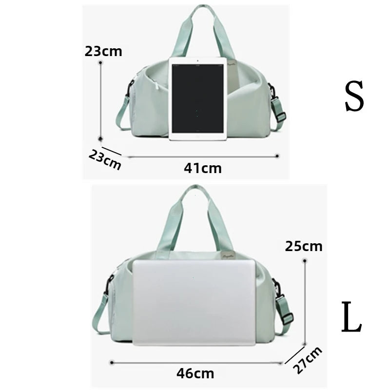 Women's Wet Dry Fitness Duffle Bag