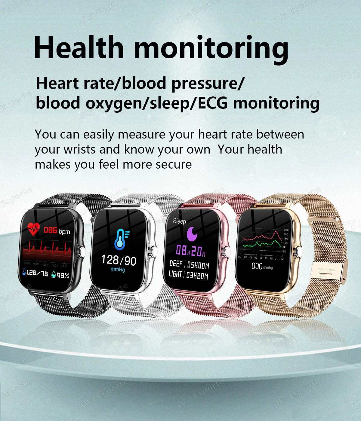 Smart Watch 2.01" HD Display with Bluetooth Calling & Custom Dials