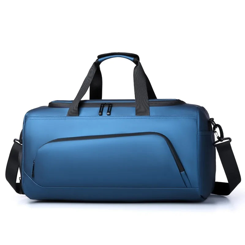 Sports Gym Bag - Large Capacity Duffel with Shoe Storage & Multi-Compartments