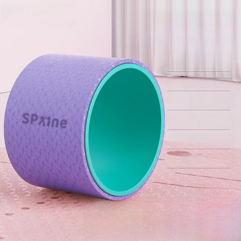 Extra Wide Yoga Wheel - Professional Pilates Stretching & Spine Opening Equipment