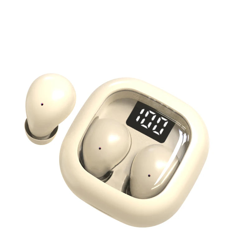 SHUKE SK19 Mini Sports Earbuds - Bluetooth 5.3 Wireless with 480H Standby & IPX5 Waterproof