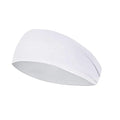 Quick-Dry Sports Headband - Breathable Sweat-Absorbent Elastic Band for Running & Gym