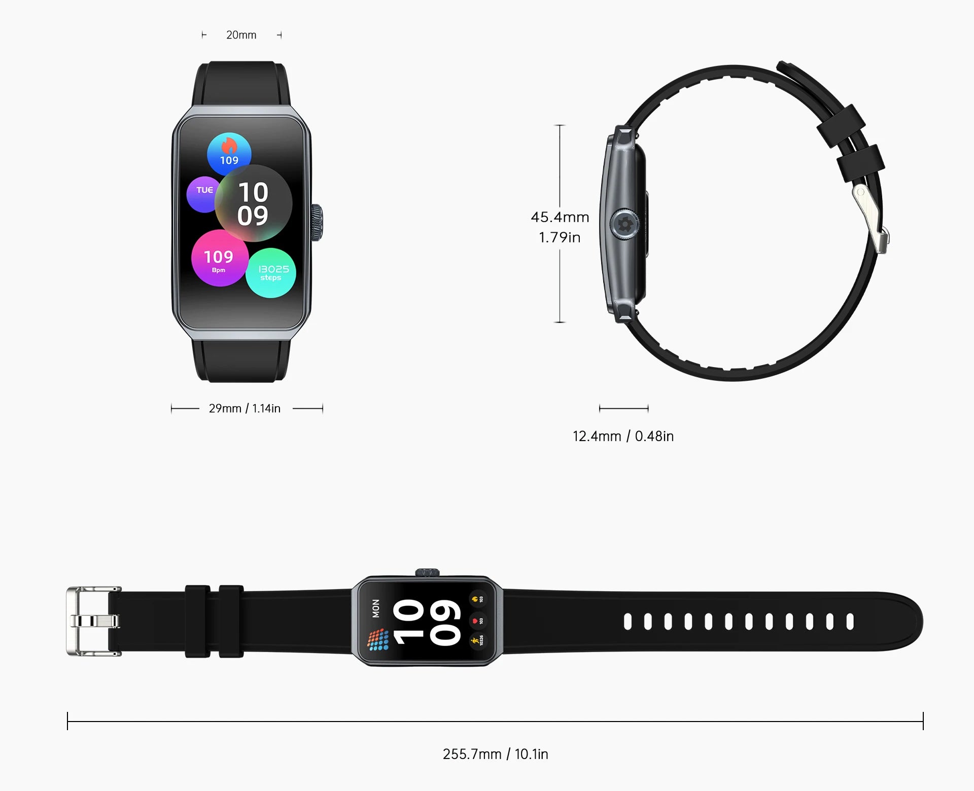 GEJIAN R11 Fashion Smart Watch - 1.47" TFT Display with Health Monitoring & IP68 Waterproof