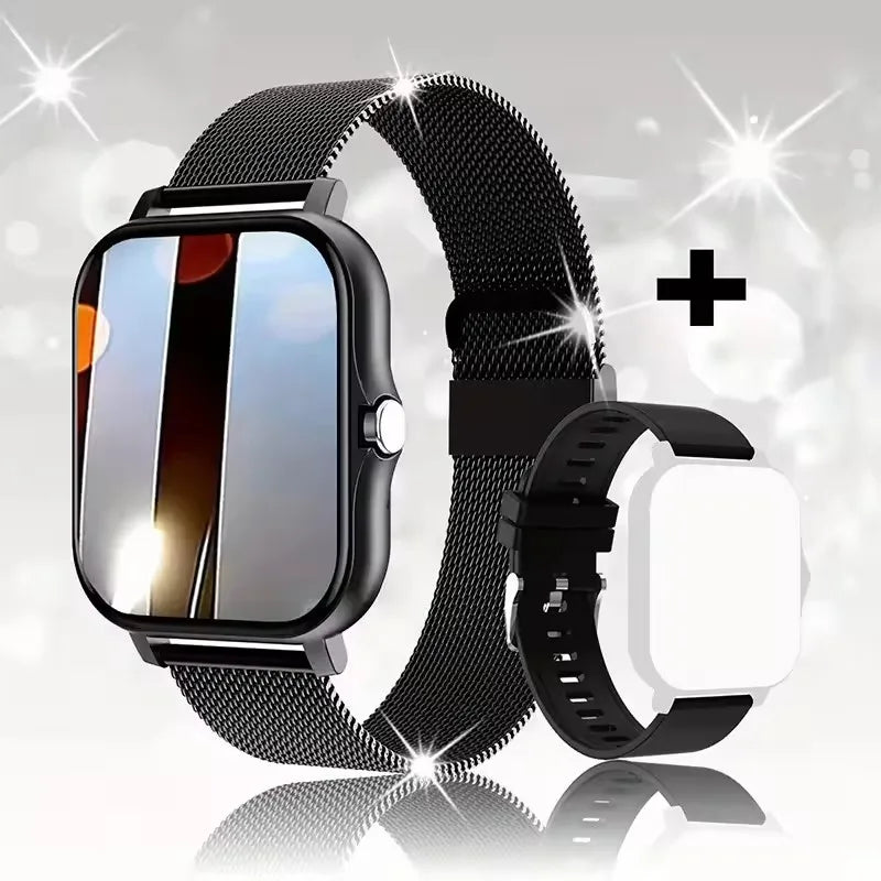 Smart Watch 2.01" HD Display with Bluetooth Calling & Custom Dials
