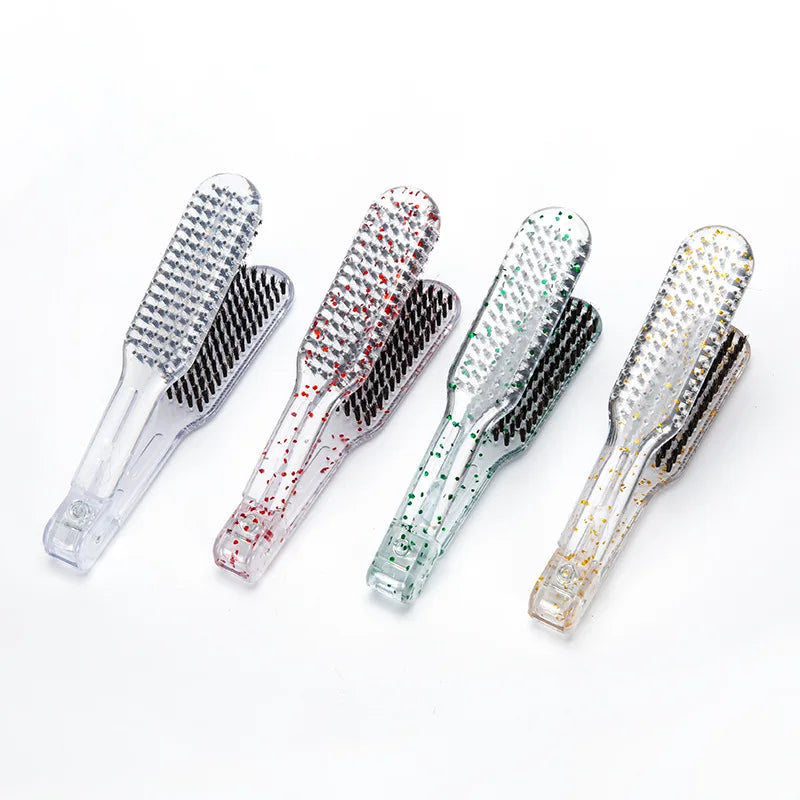 Anti-Static Double-Sided Hair Brush - Straightening Comb for Thick, Rough & Straight Hair