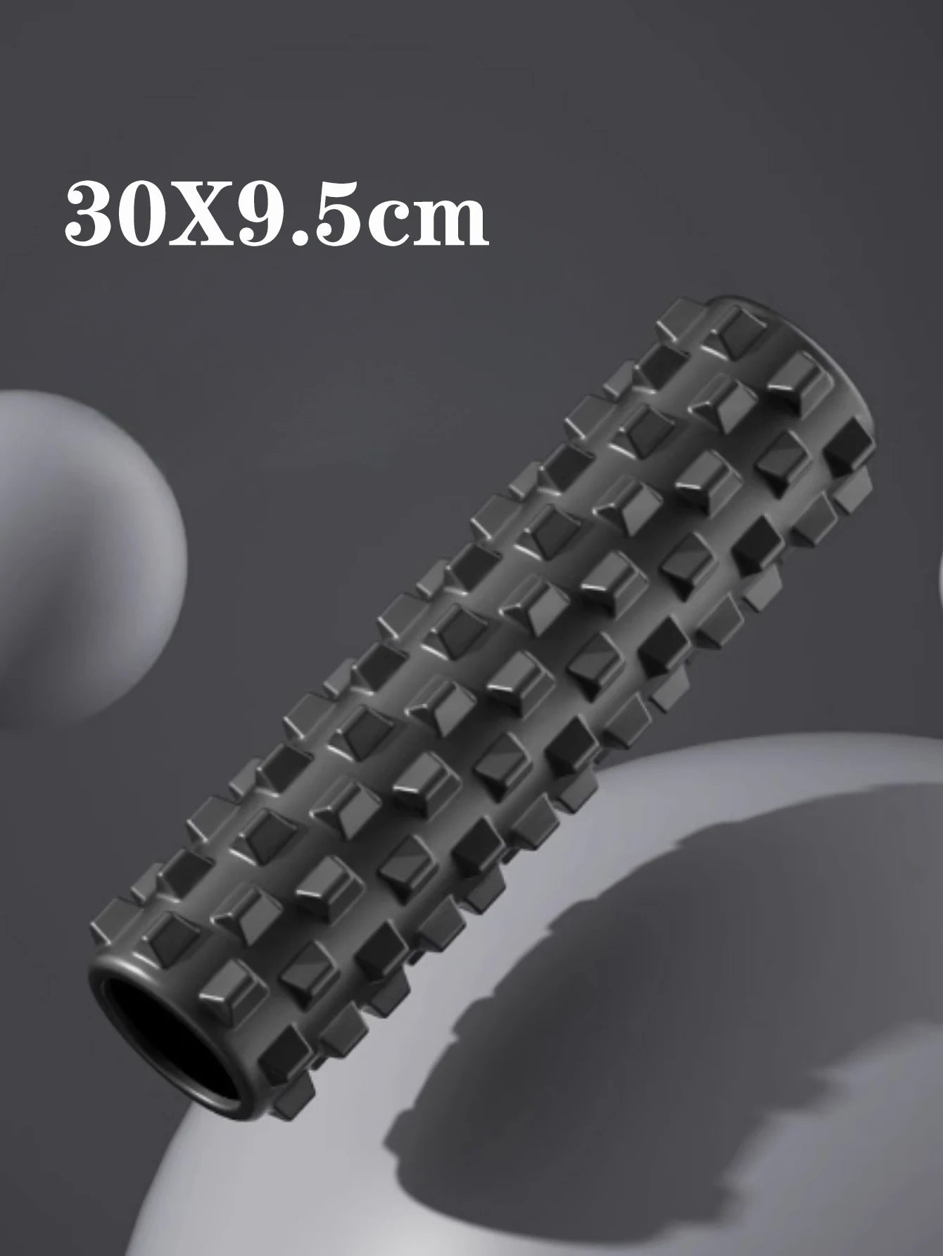 Crescent Solid Foam Axis Yoga Post - Fitness Roller