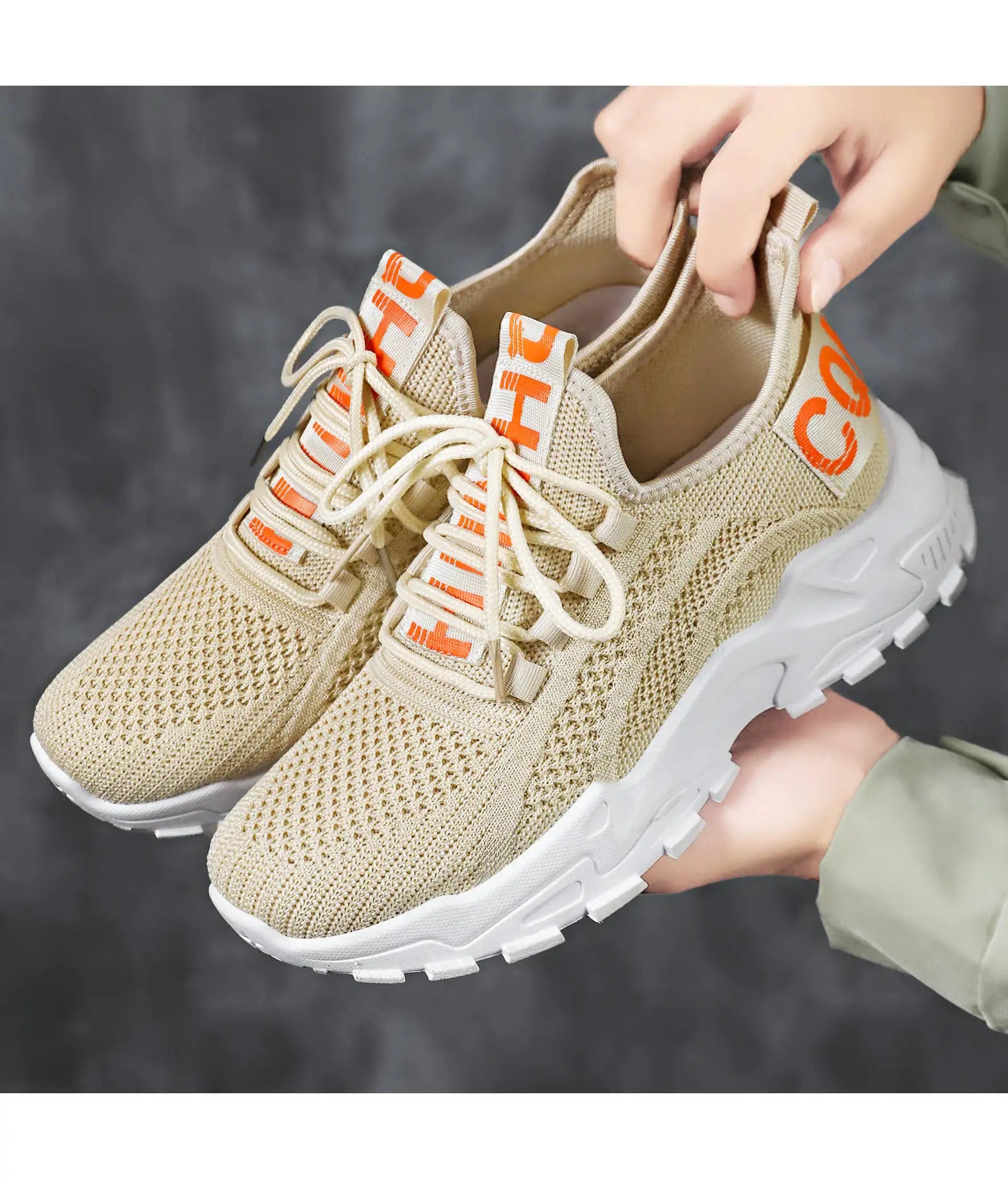 Women's Mesh Sports Shoes - Active Athletic Sneakers for Running & Workouts