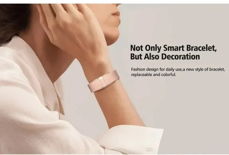Smart Health Fitness Tracker Bracelet - 24/7 Heart Rate, Blood Pressure & Sleep Monitor