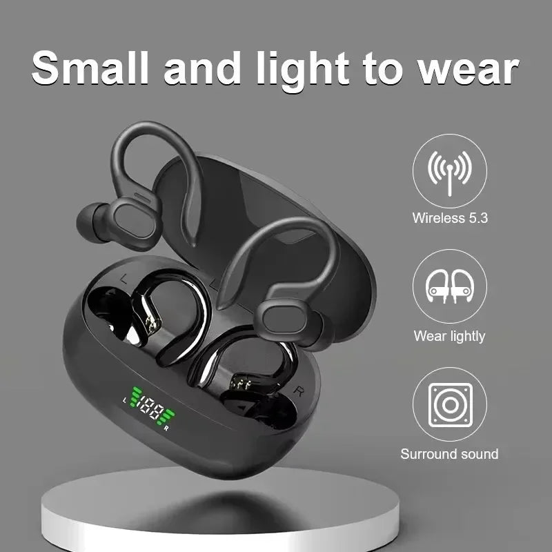HOMEFISH SP16 Ear Hanging Sports Running Bluetooth Earphones