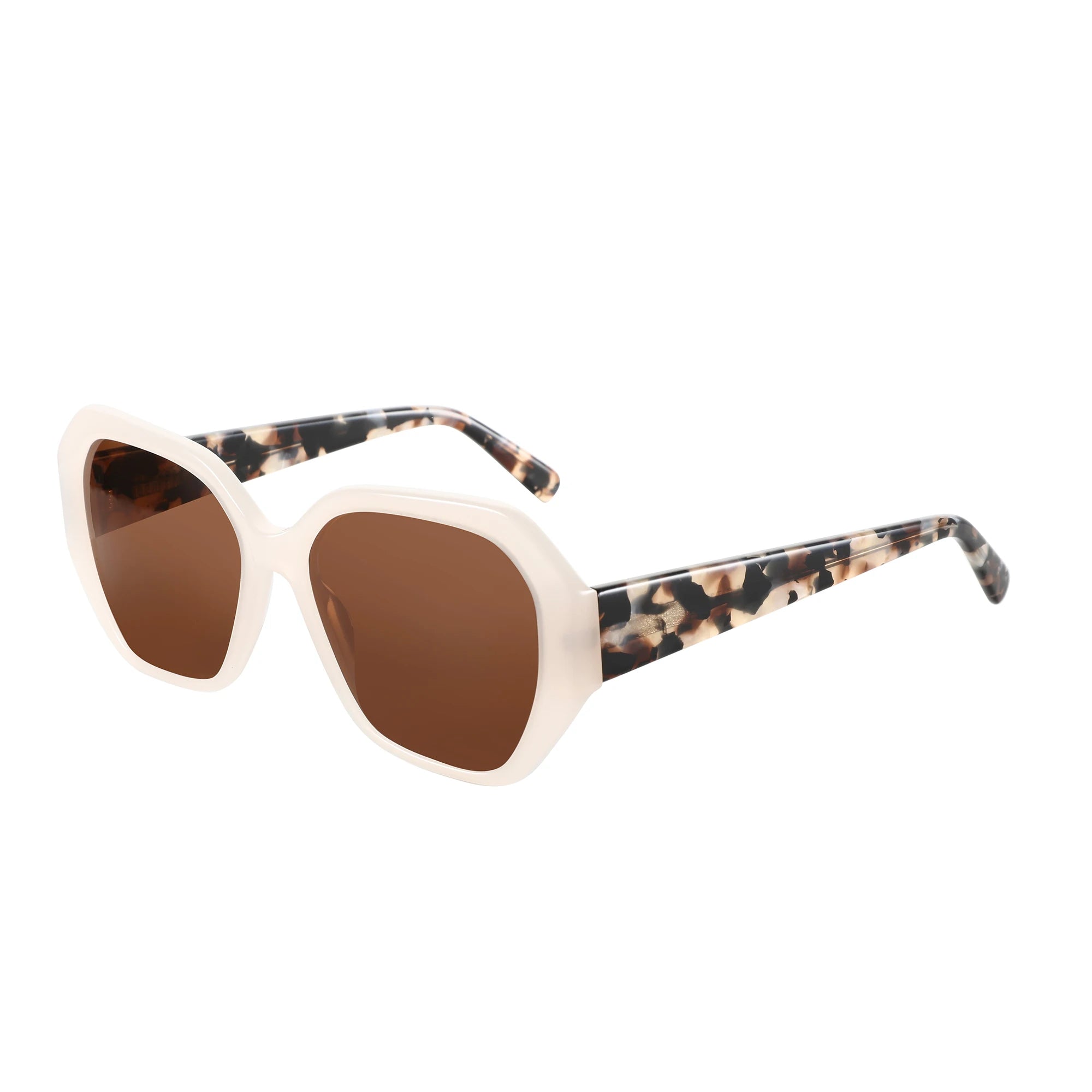 ZENOTTIC Trendy Designer Retro Hexagon Sunglasses UV400 Protection