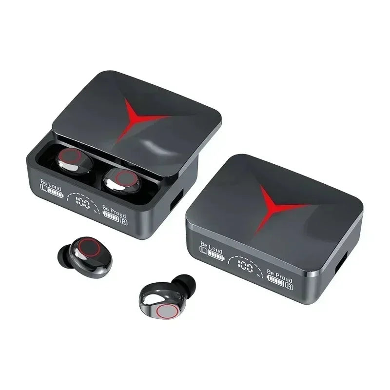 LS M90 TWS Sports Gaming Earbuds - Bluetooth with Touch Control, 12H Battery & Waterproof