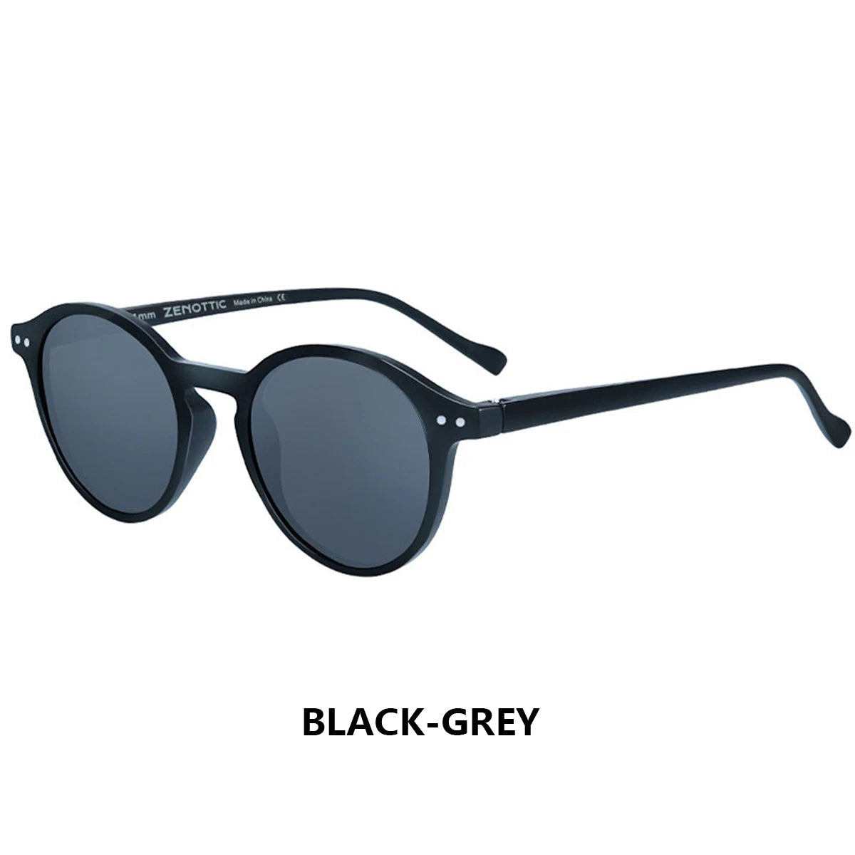 ZENOTTIC Small Round Polarized Sunglasses - Vintage Retro Circle UV400 Protection Unisex