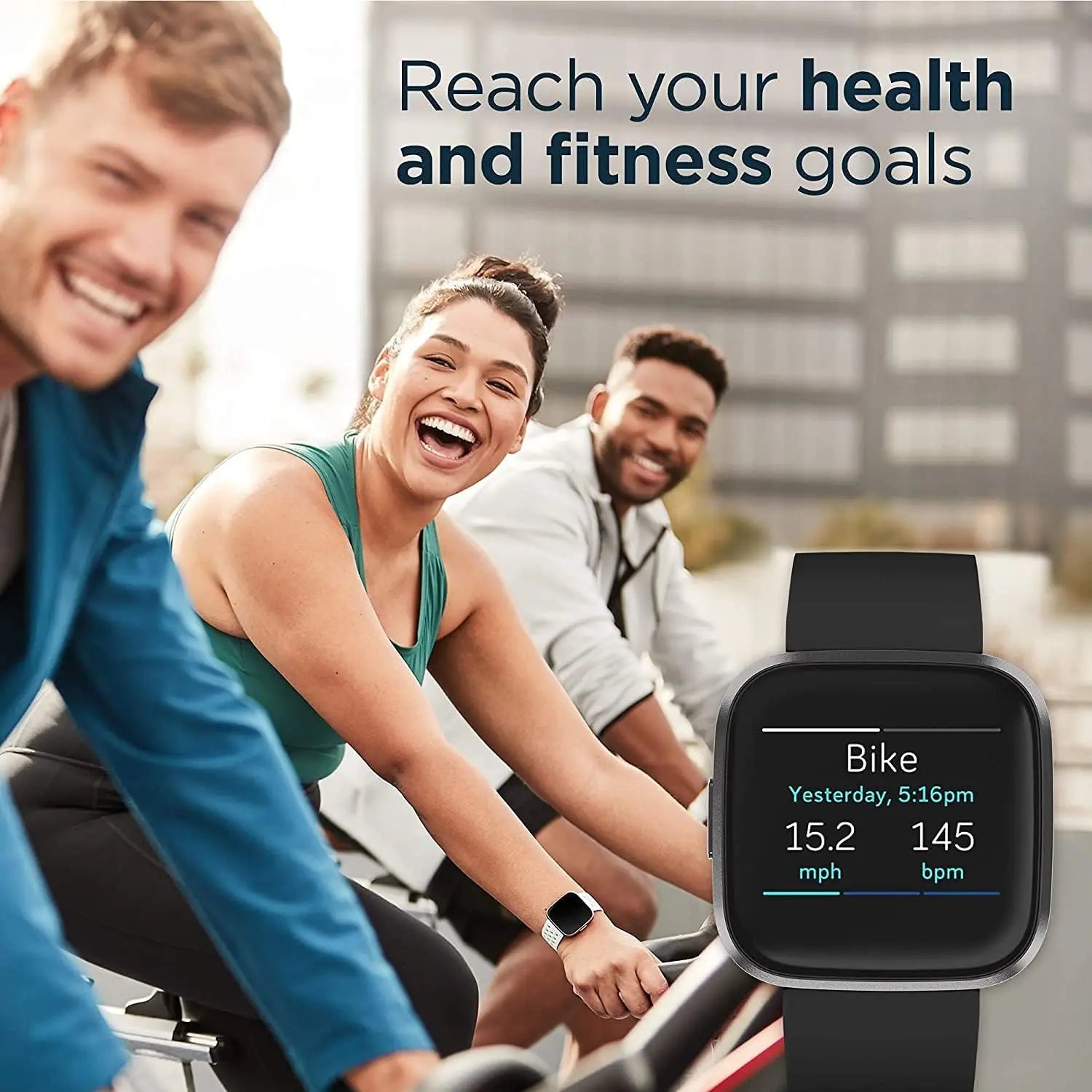 Fitbit Versa 2 Health and Fitness Smartwatch - Heart Rate Music Alexa Sleep Swim Tracking