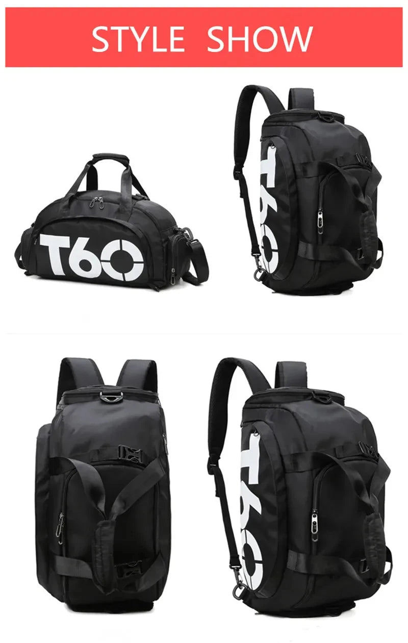 Waterproof Gym Bag - Ultralight Fitness Duffle for Men & Women with Large Capacity