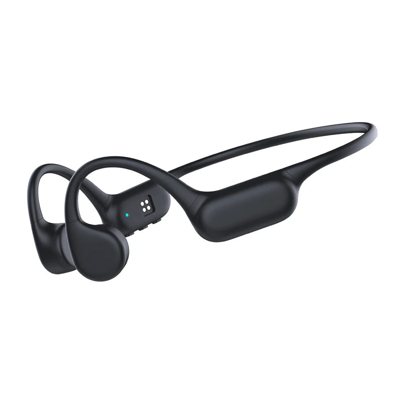 DISOUR X20 Bone Conduction Headphones - Bluetooth 5.4 with 32GB MP3 Player & IPX8 Waterproof