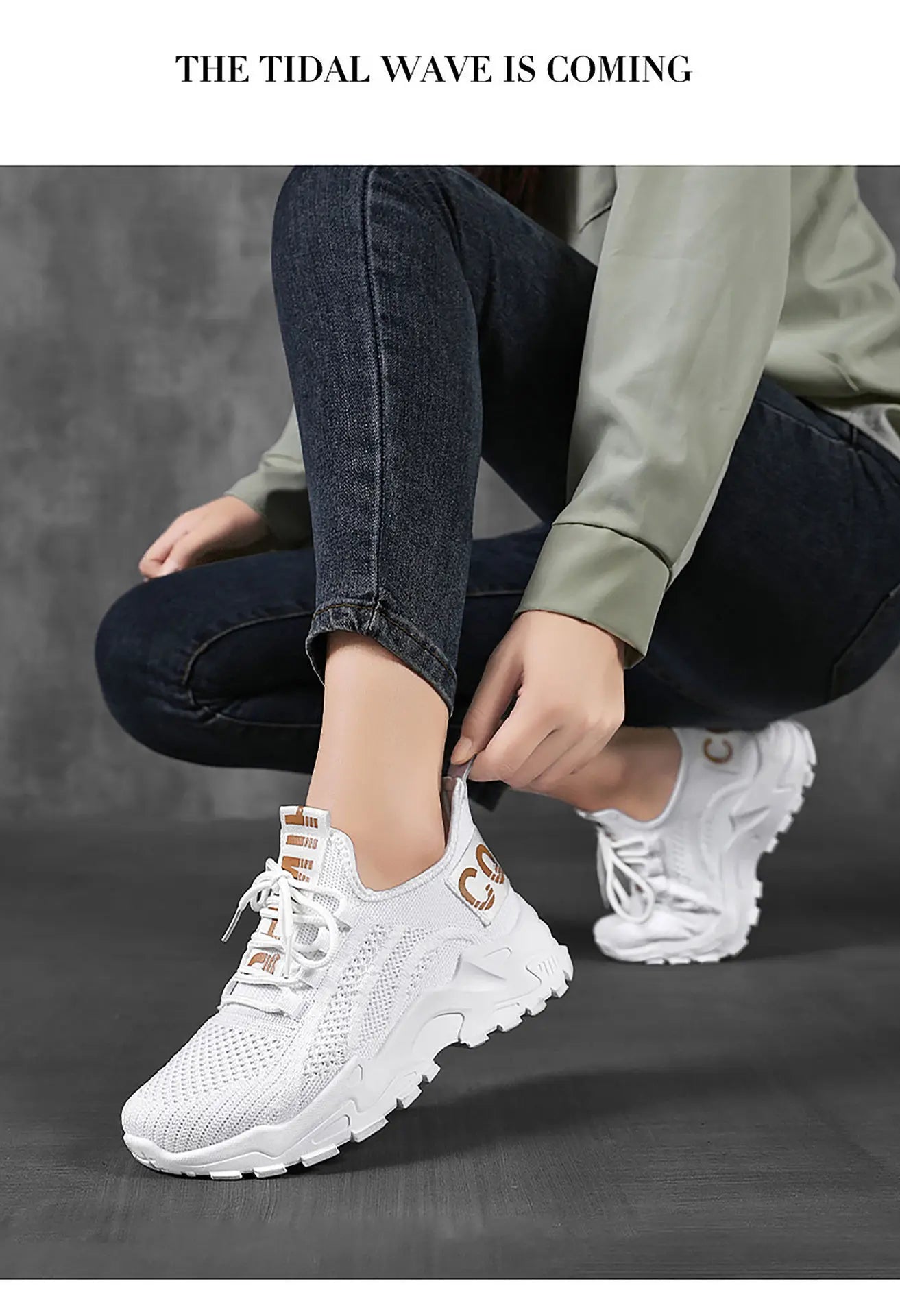 Women's Mesh Sports Shoes - Active Athletic Sneakers for Running & Workouts