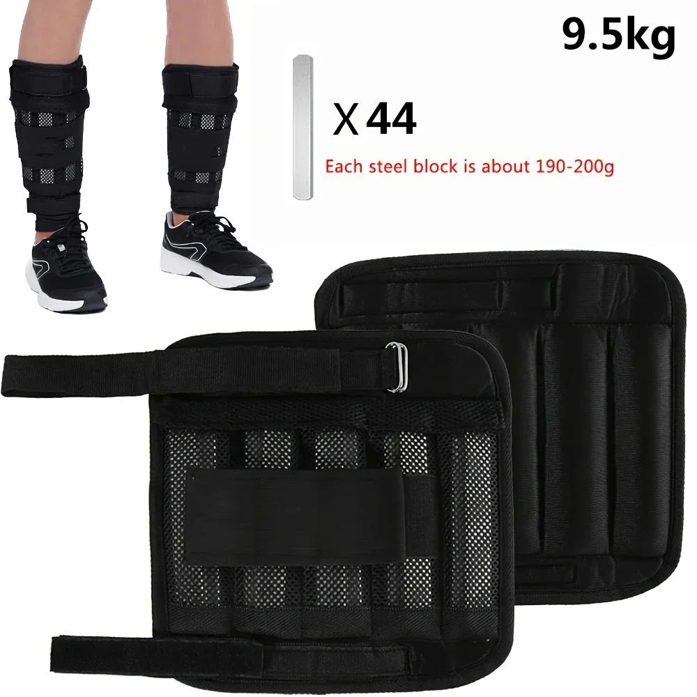 Adjustable Weight Vest Set with Ankle & Wrist Weights - Complete Training Kit
