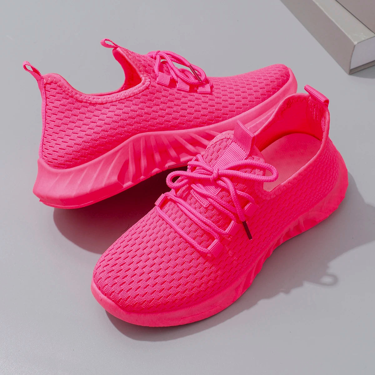 Women's Mesh Workout Shoes - Active Athletic Training Sneakers