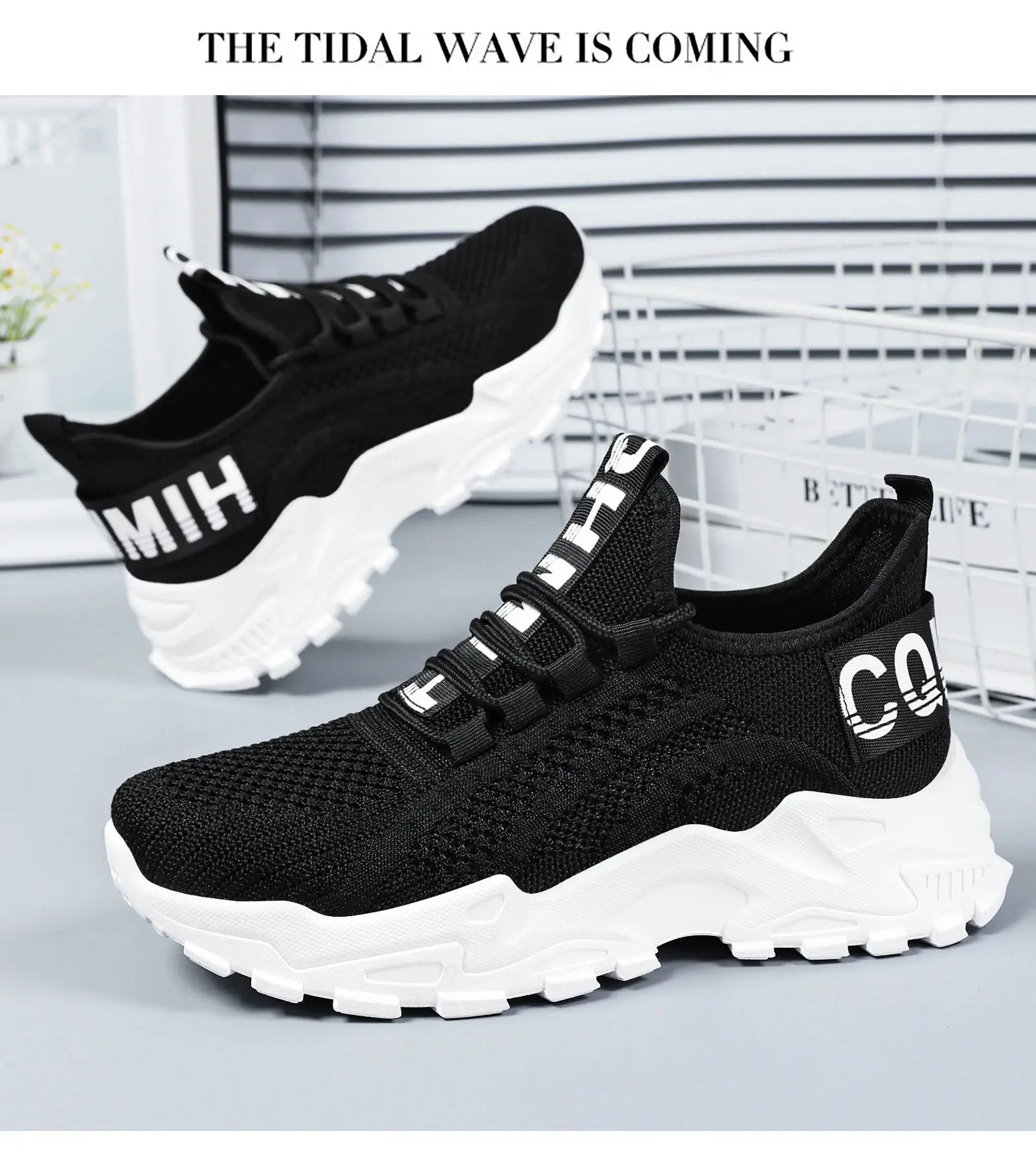 Women's Mesh Sports Shoes - Active Athletic Sneakers for Running & Workouts