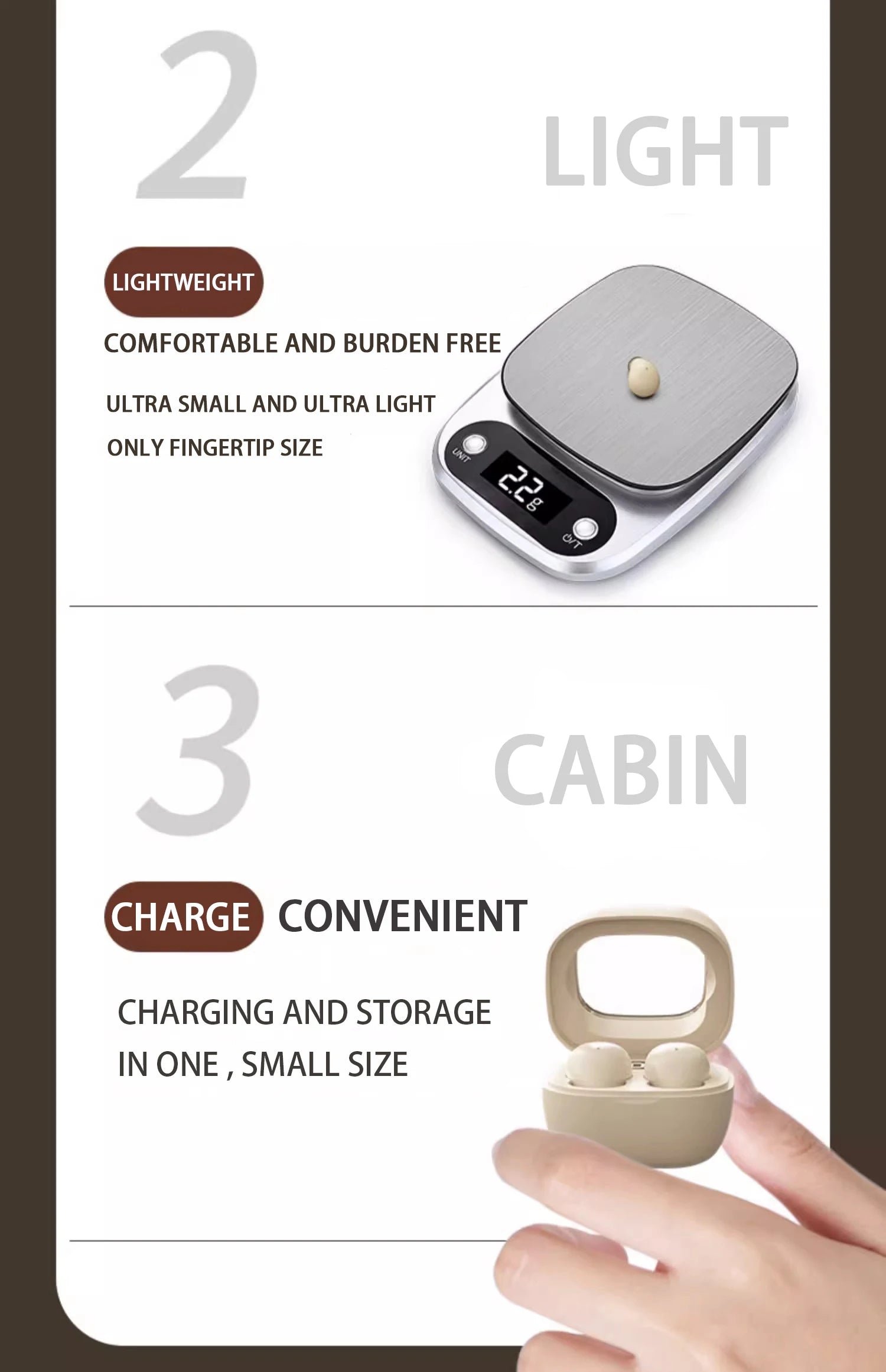 SHUKE SK19 Mini Sports Earbuds - Bluetooth 5.3 Wireless with 480H Standby & IPX5 Waterproof