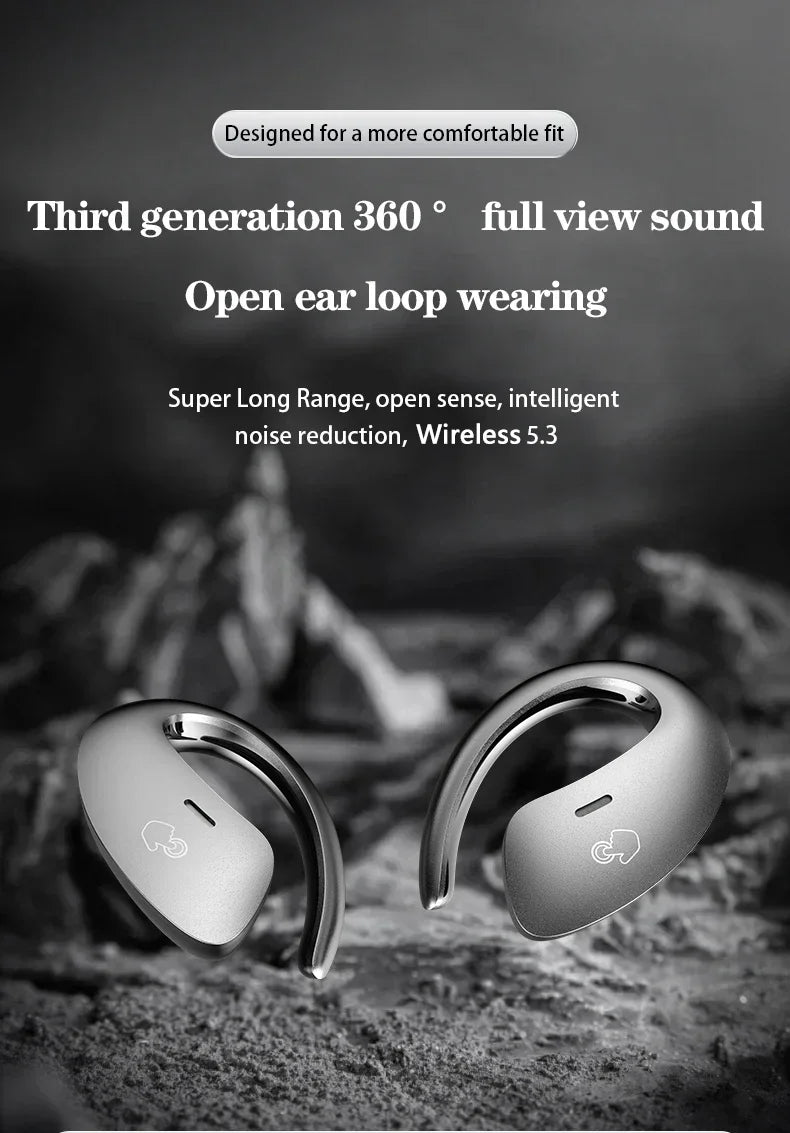 TWS Wireless Sport Earbuds - Bluetooth Headphones with Dual Mic & Waterproof Design
