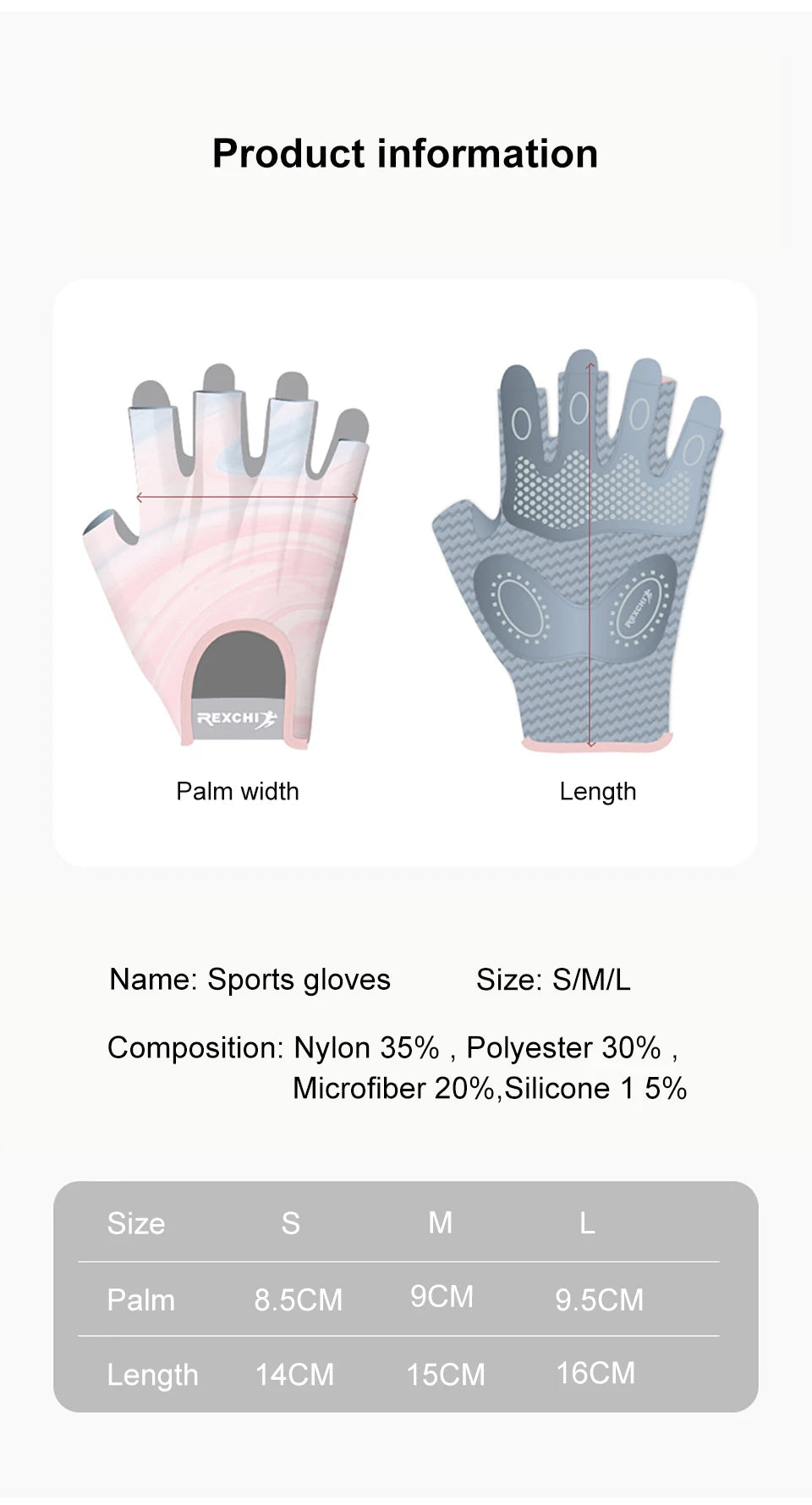 Half-Finger Workout Gloves - Shock-Absorbing Gym Gloves for Women & Men