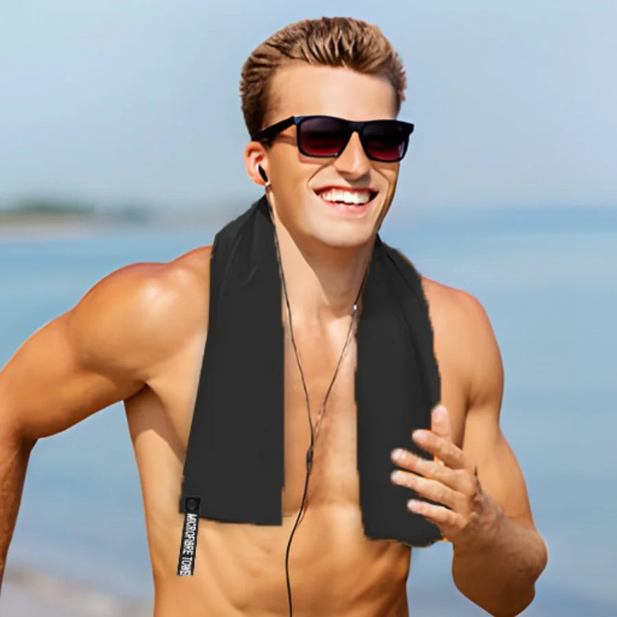 100% Microfiber Sports Towel Quick Dry