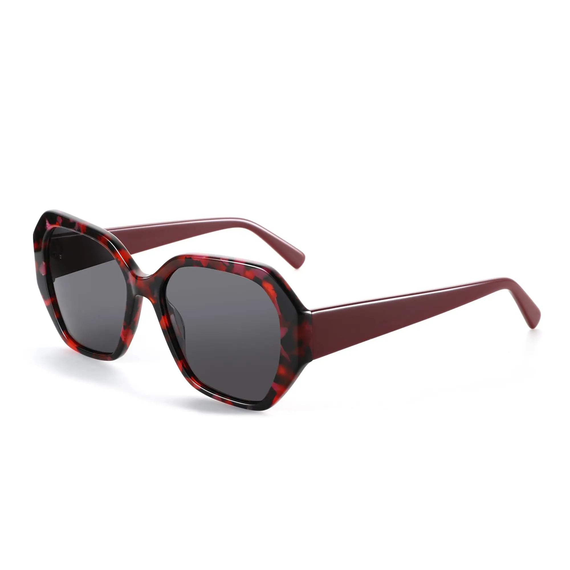 ZENOTTIC Trendy Designer Retro Hexagon Sunglasses UV400 Protection