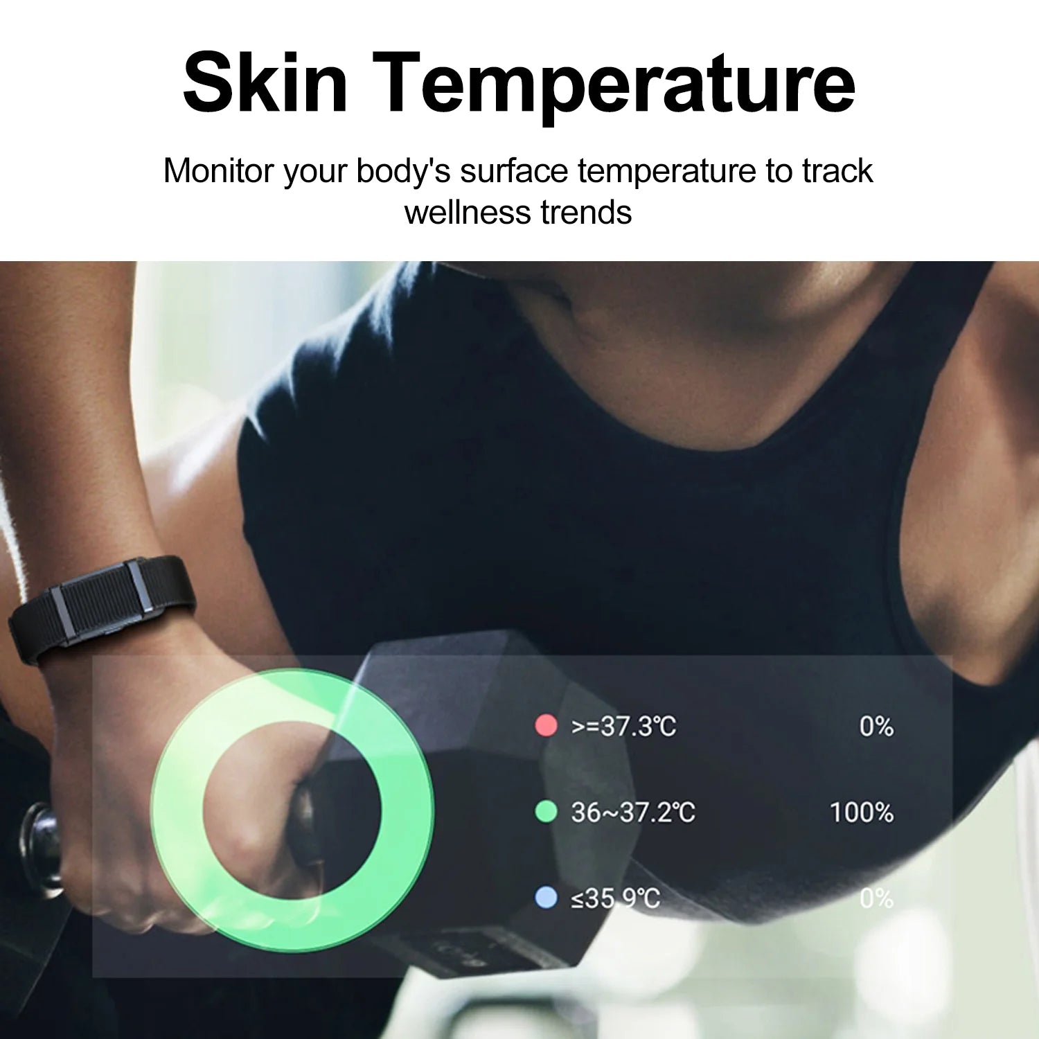 Smart Heart Monitoring Sports Bracelet
