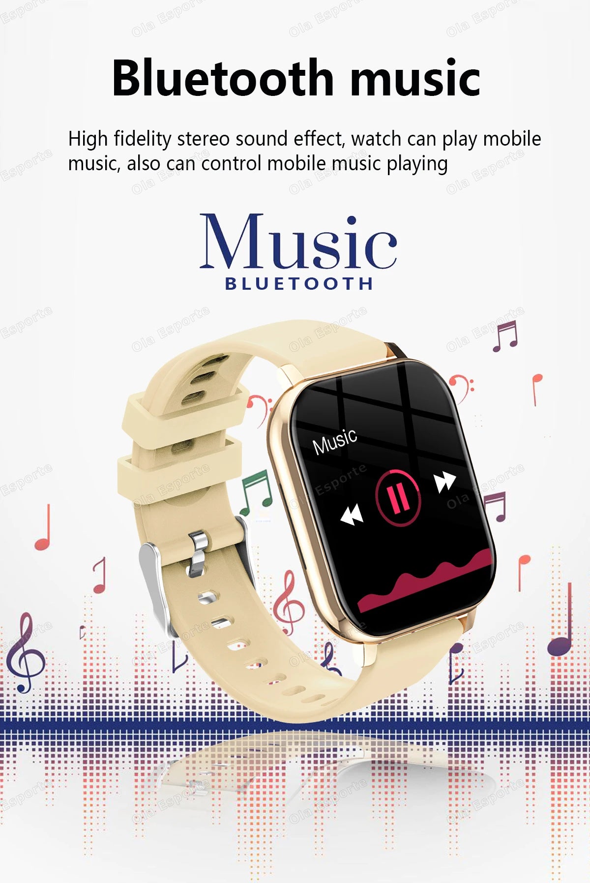 Smart Watch 2.01" HD Display with Bluetooth Calling & Custom Dials