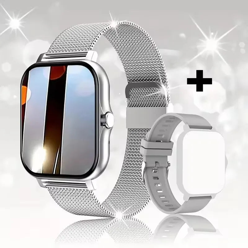 Smart Watch 2.01" HD Display with Bluetooth Calling & Custom Dials
