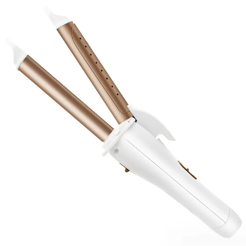 3-in-1 Ceramic Hair Curling Iron - Multifunction Curler, Straightener & Heated Roller Styling Tool