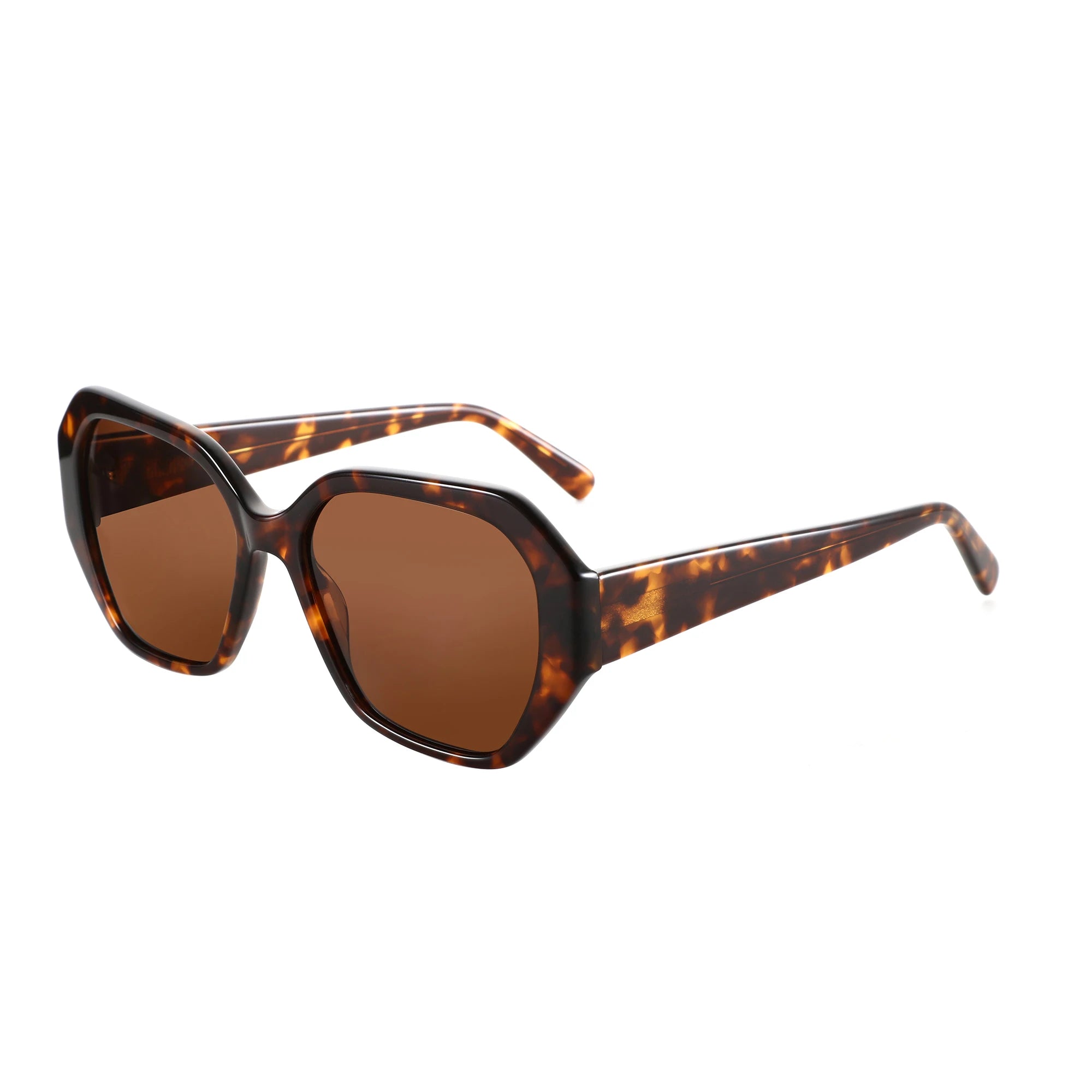 ZENOTTIC Trendy Designer Retro Hexagon Sunglasses UV400 Protection