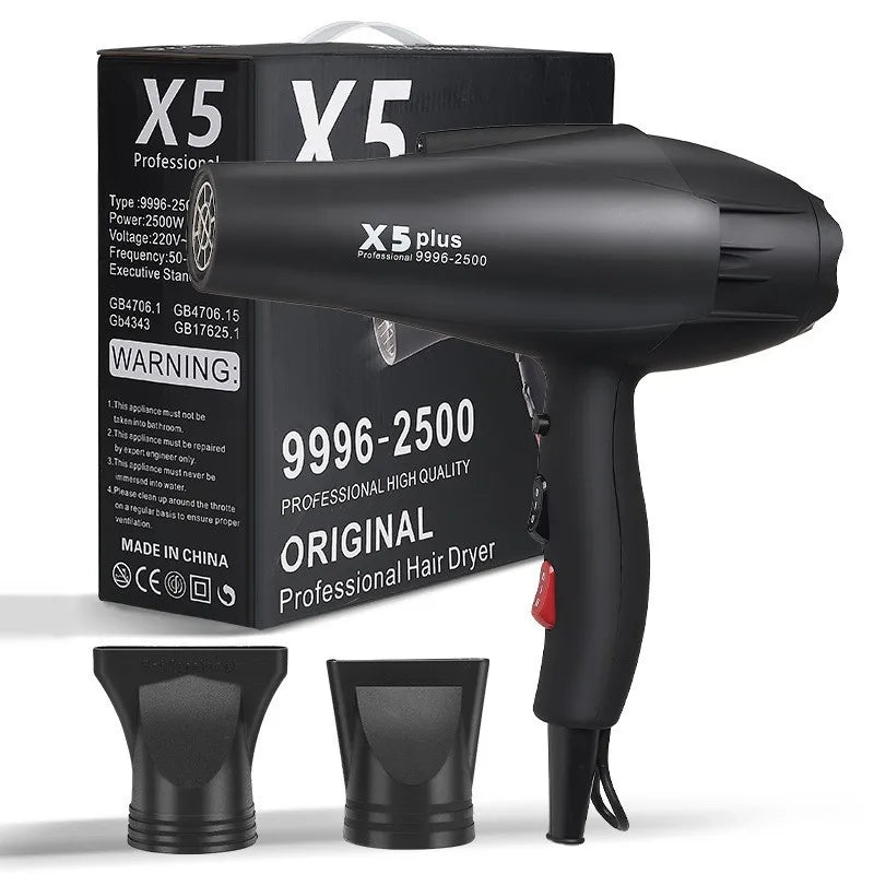 2500W Professional Salon Hair Dryer - High-Power Anion Technology for Fast Drying & Styling
